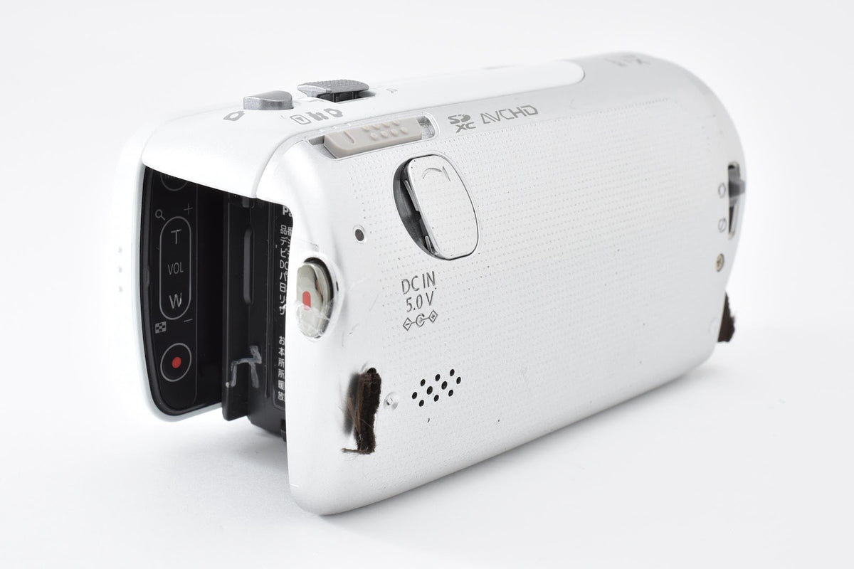 ★良品★ パナソニック Panasonic HDC-TM35(ホワイト) ビデオカメラ 小スレ動作品 ★ #8587