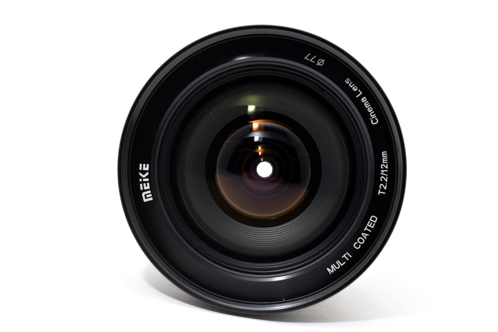 ★美品★ メイケ Meike MK-12MM T2.2 (マイクロフォーサーズ用) 純正ケース付き 交換レンズ 美品 ★ #8712