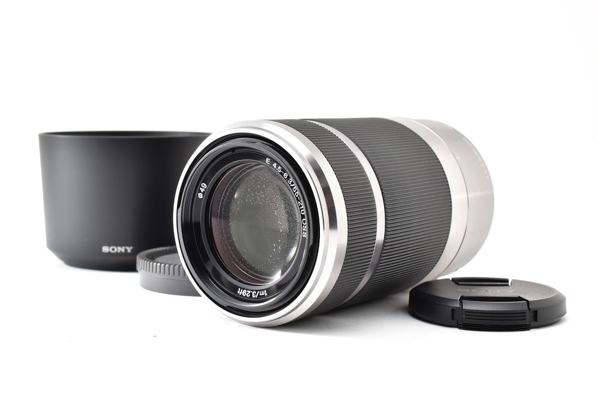 ★現状品★ ソニー SONY E 55-210MM F4.5-6.3 OSS Eマウント SEL55210 シルバー ★ #9353