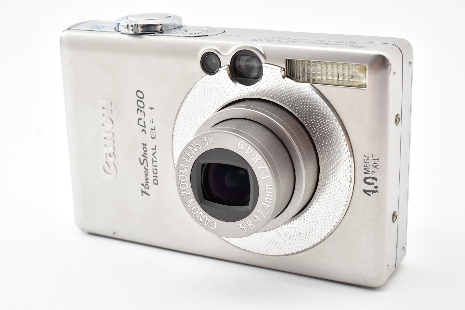 ★良品★ キャノン CANON IXY DIGITAL 50 海外名POWERSHOT SD300/IXUS40 CCD搭載 エモい写り ★ #9122