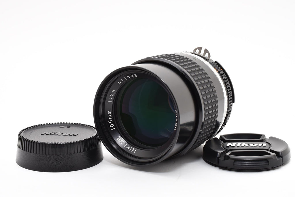 ★美品★ ニコン Nikon AI-S NIKKOR 105MM F2.5 単焦点レンズ 911万台 ★ #8751