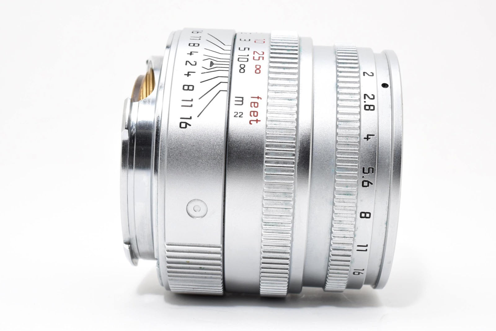 ★美品★ ライカ Leica SUMMICRON-M 50MM F2 E39 シルバー レンズ ★ #8443