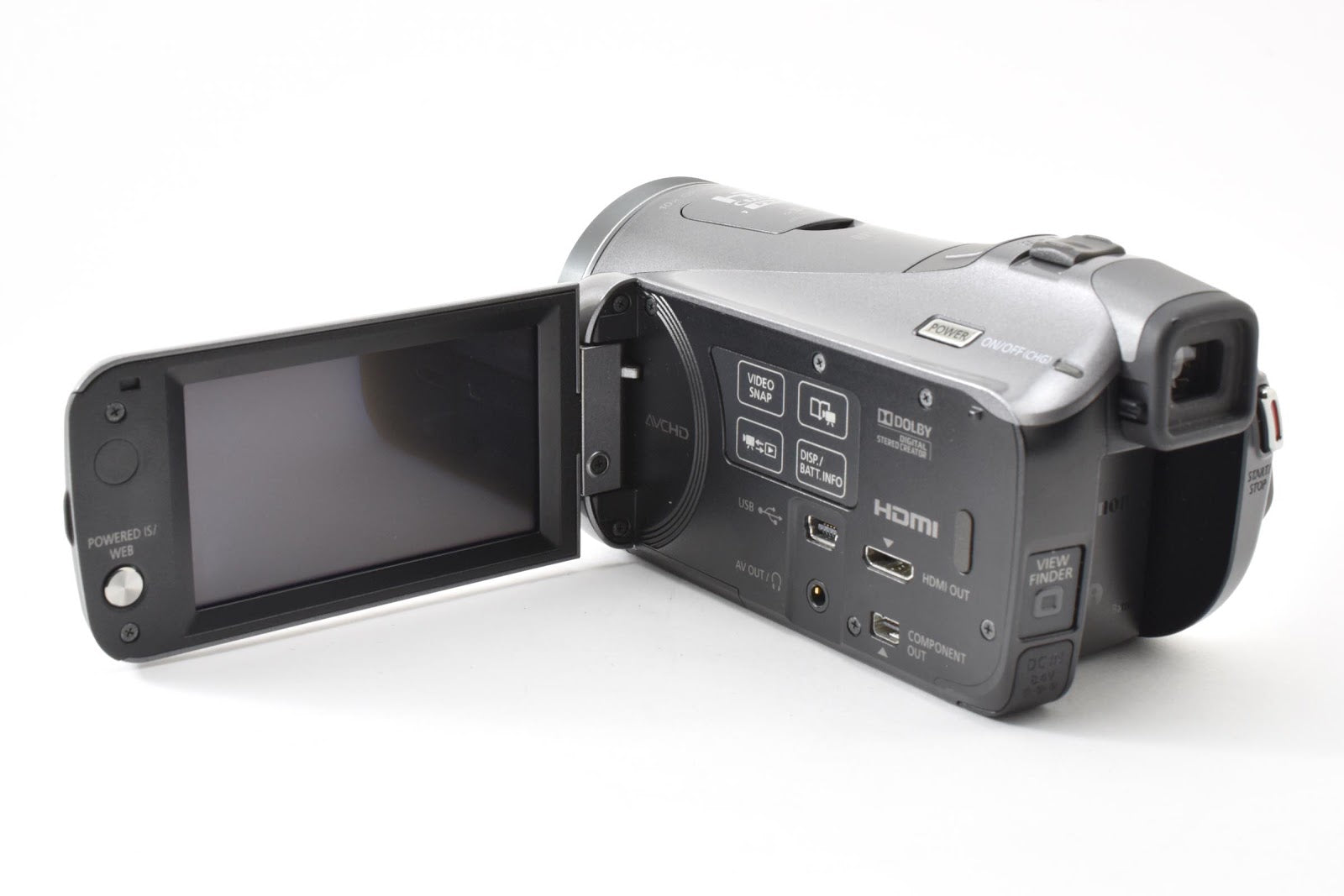 ★良品★ キヤノン CANON IVIS HF M41 シルバー デジタルビデオカメラ ★ #8994