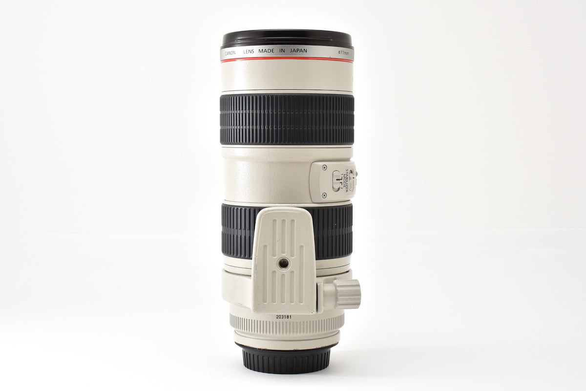 ★良品★ キヤノン CANON EF 70-200MM F2.8L IS USM 望遠ズームレンズ フード ケース付き ★ #9336