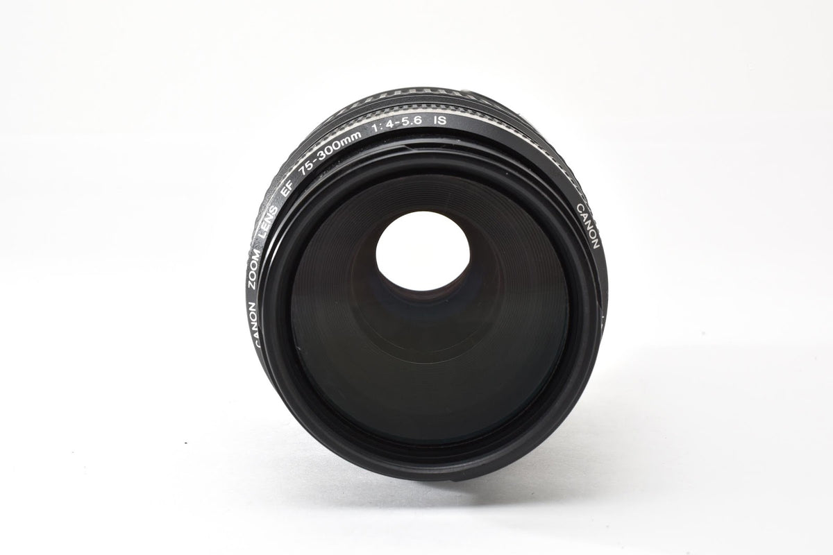 ★美品★ キヤノン CANON EF 75-300MM F4-5.6 IS USM ズームレンズ ★ #9337