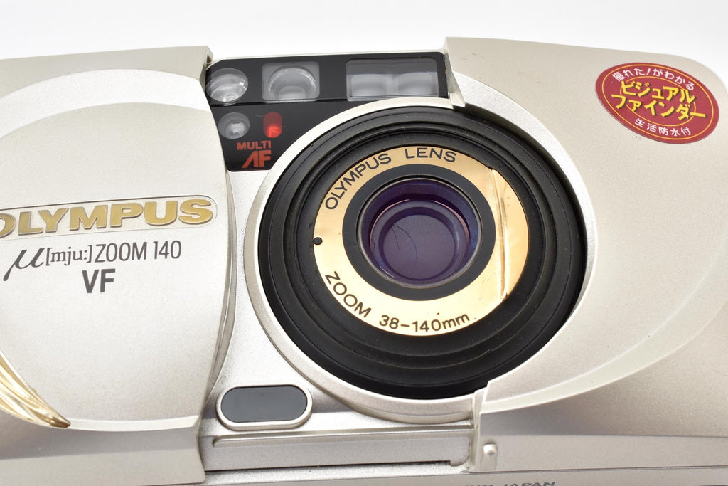 ★美品★ オリンパス Olympus μ ZOOM 140 VF フィルムカメラ 元箱付き ★ #9119