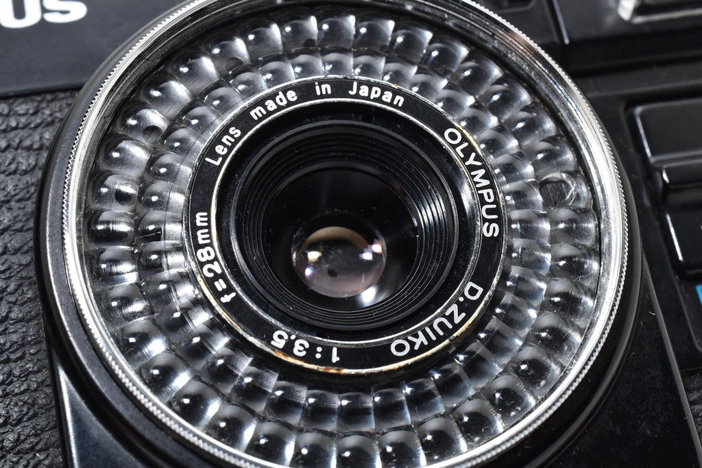 ★美品★ オリンパス Olympus PEN EF ブラック フィルムカメラ フラッシュ/赤ベロ OK ★ #8724