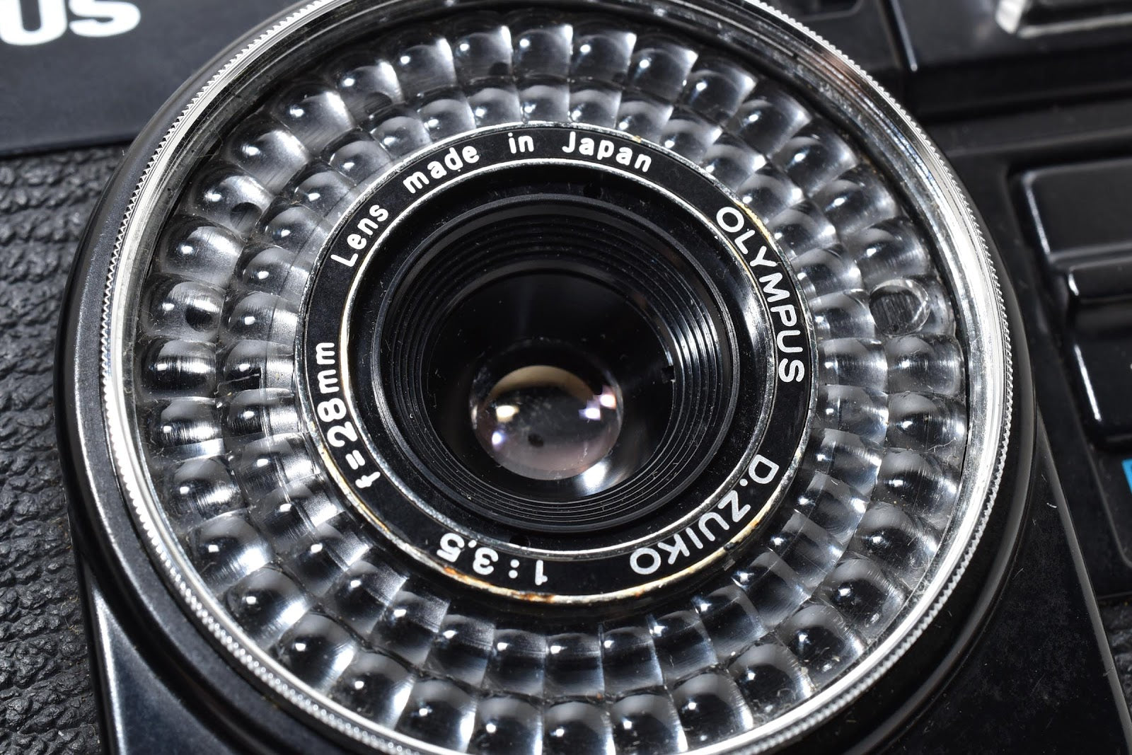 ★美品★ オリンパス Olympus PEN EF ブラック フィルムカメラ フラッシュ/赤ベロ OK ★ #8724