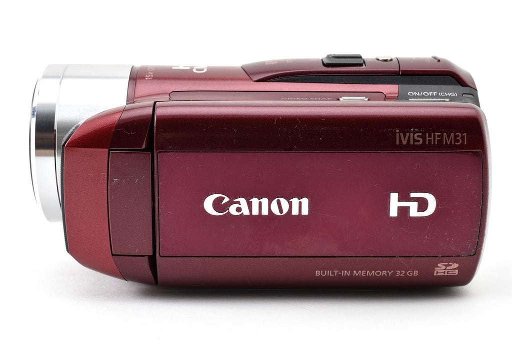 ★良品★ キャノン CANON IVIS HF M31 レッド ビデオカメラ ★ #8985
