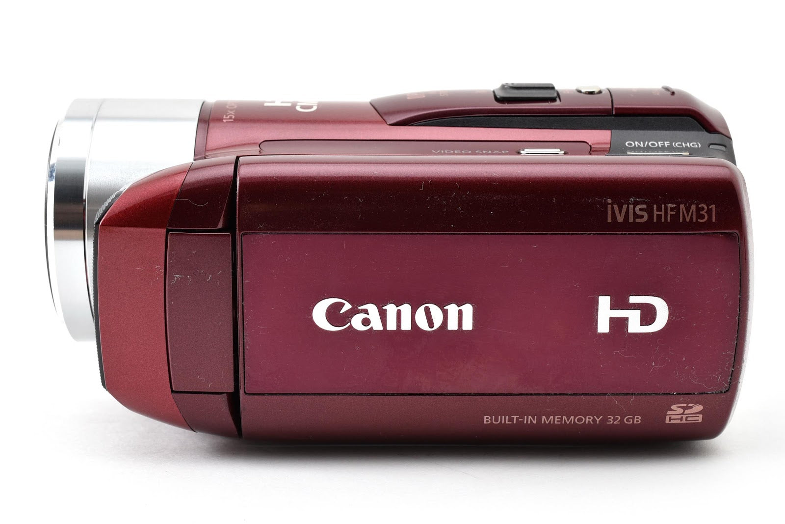 ★良品★ キャノン CANON IVIS HF M31 レッド ビデオカメラ ★ #8985