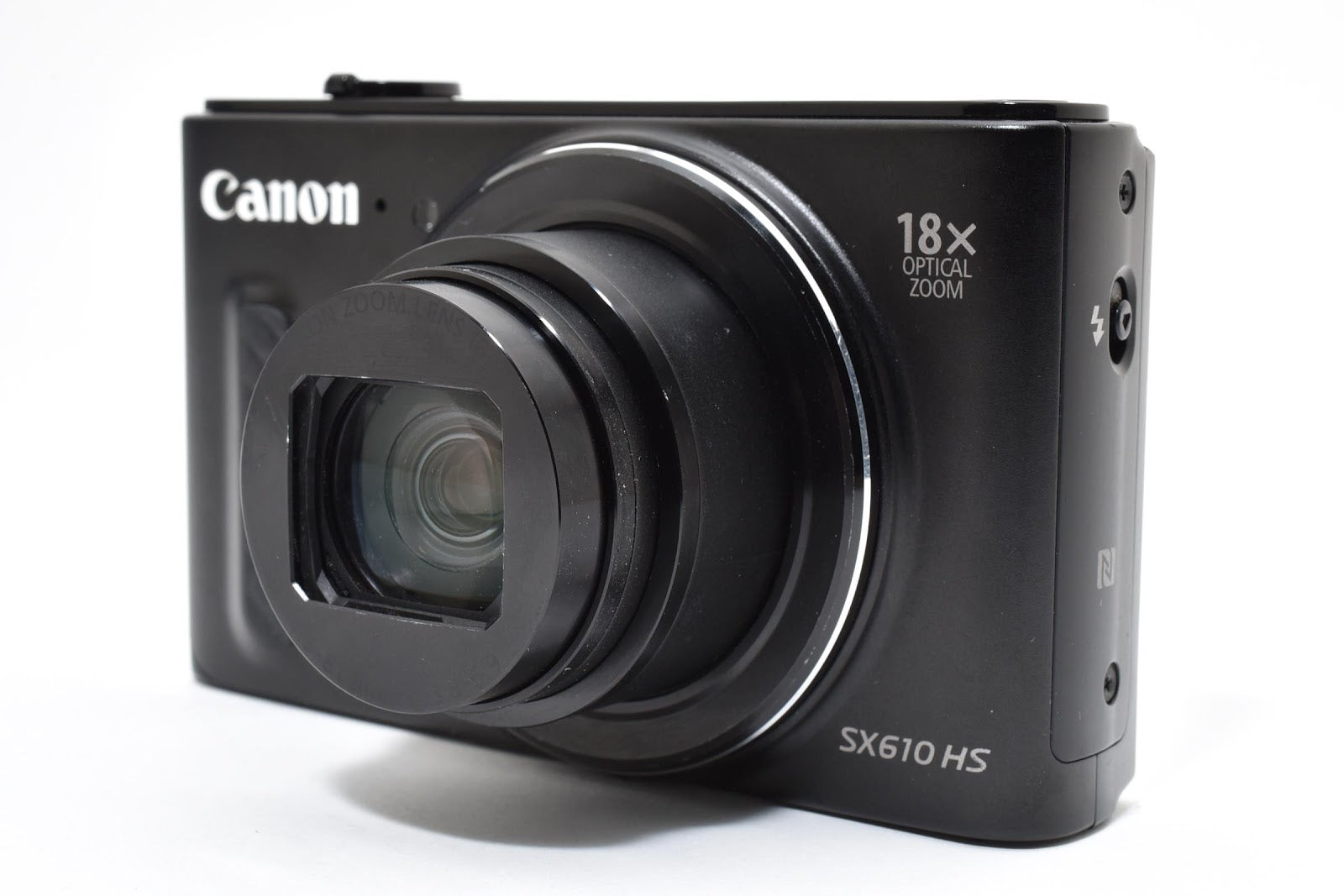 ★良品★ キヤノン CANON POWERSHOT SX610HS ブラック デジタルカメラ 光学クリア 動作確認済 ★ #8713