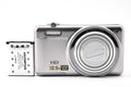 ★美品★ オリンパス Olympus OLYMPUS VR-320 シルバー デジタルカメラ ★ #8973