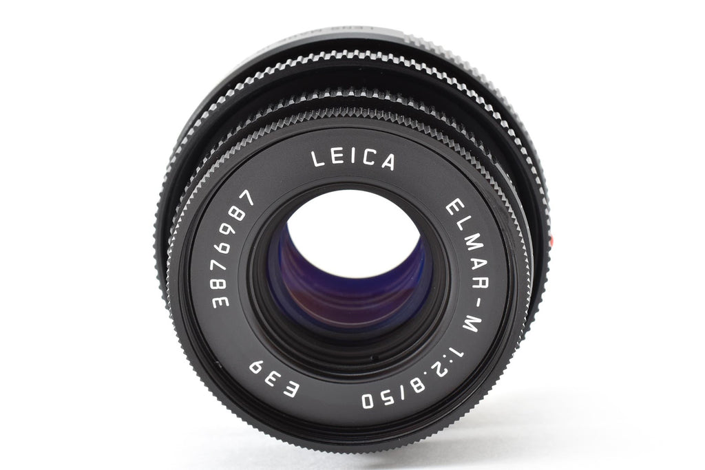 ★美品★ ライカ Leica ELMAR-M 50mm F2.8 E39 ブラック (沈胴式・最短0.7m) 387万台 第2世代 交換レンズ ★ #9116