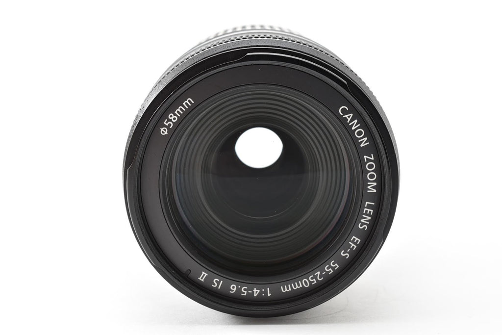 ★美品★ キヤノン CANON EF-S 55-250MM F4-5.6 IS II ズームレンズ ★ #9363