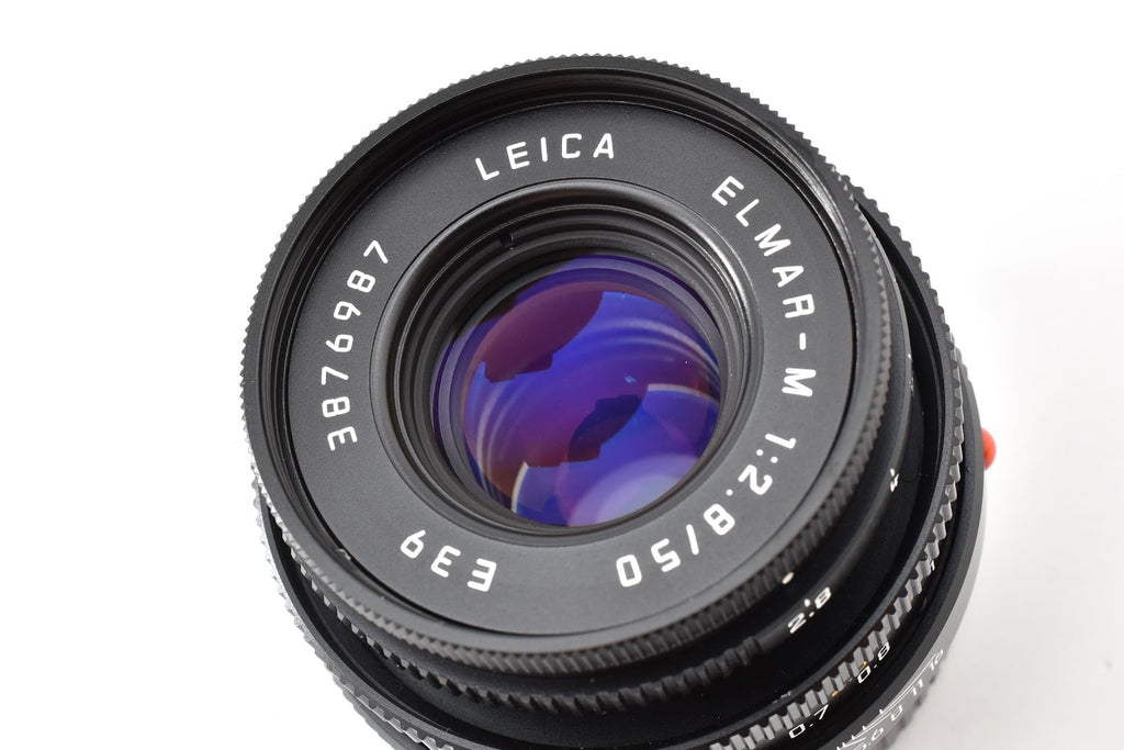 ★美品★ ライカ Leica ELMAR-M 50mm F2.8 E39 ブラック (沈胴式・最短0.7m) 387万台 第2世代 交換レンズ ★ #9116