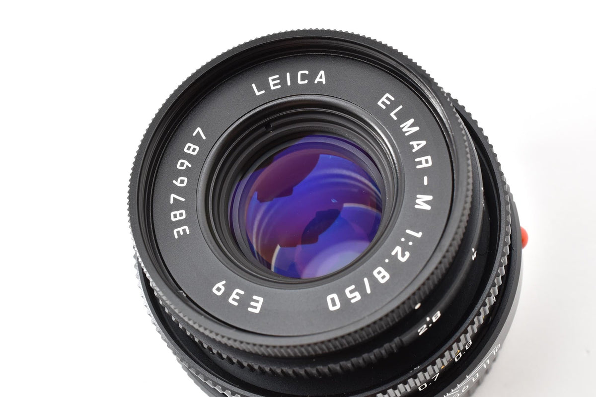 ★美品★ ライカ Leica ELMAR-M 50mm F2.8 E39 ブラック (沈胴式・最短0.7m) 387万台 第2世代 交換レンズ ★ #9116