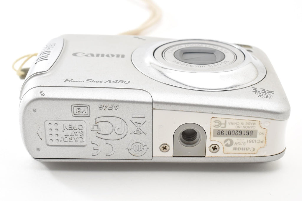 ★美品★ キャノン CANON POWERSHOT A480 コンパクトデジタルカメラ 外観良好 動作確認済 ★ #9238