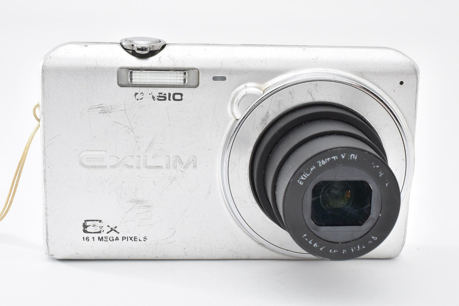 ★現状品★ カシオ CASIO EX-ZS28 シルバー デジタルカメラ ★ #9099