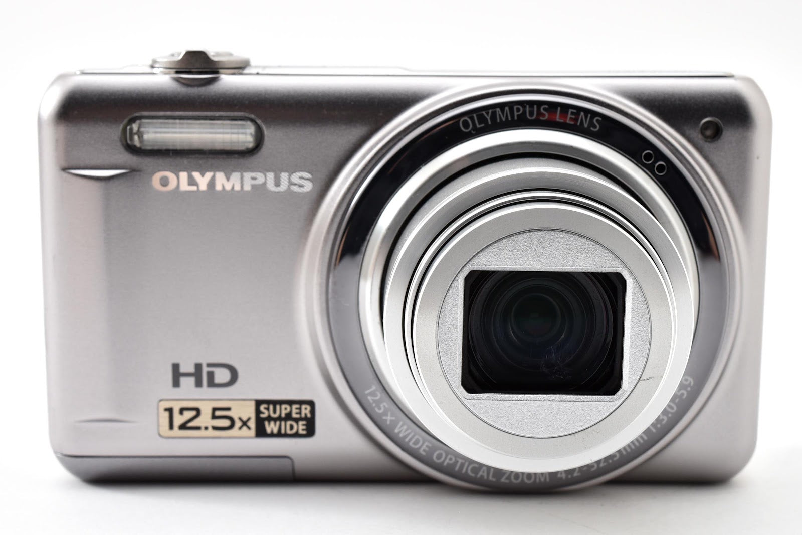 ★美品★ オリンパス Olympus OLYMPUS VR-320 シルバー デジタルカメラ ★ #8973