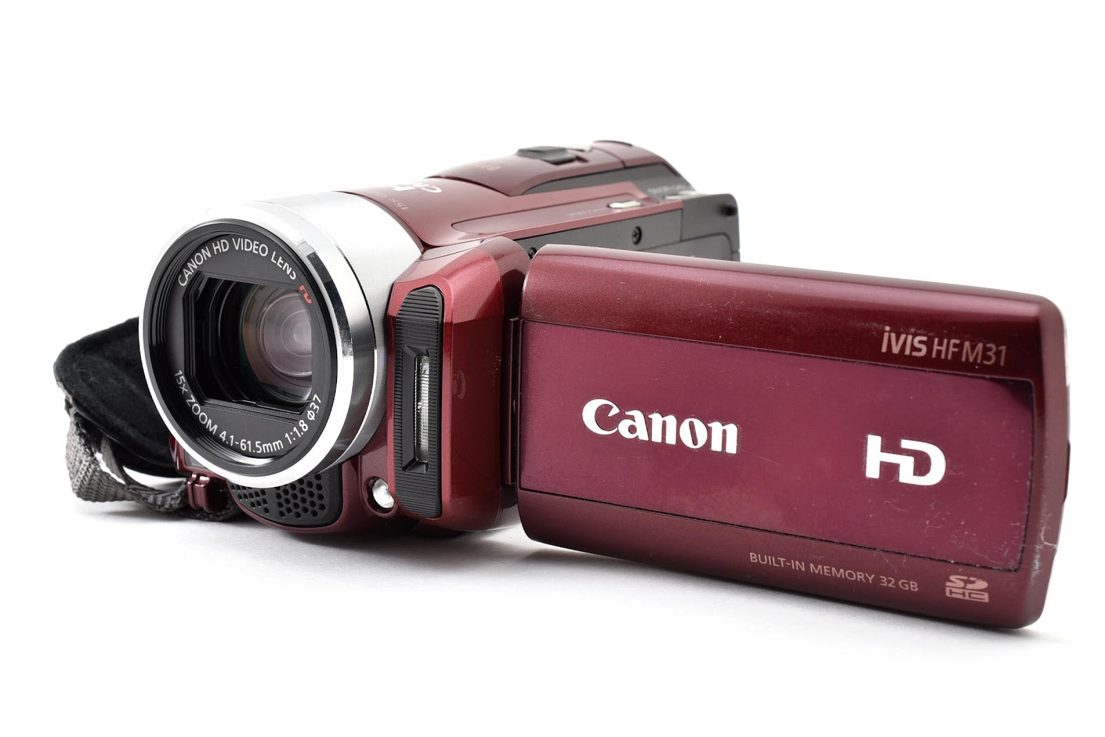 ★良品★ キャノン CANON IVIS HF M31 レッド ビデオカメラ ★ #8985