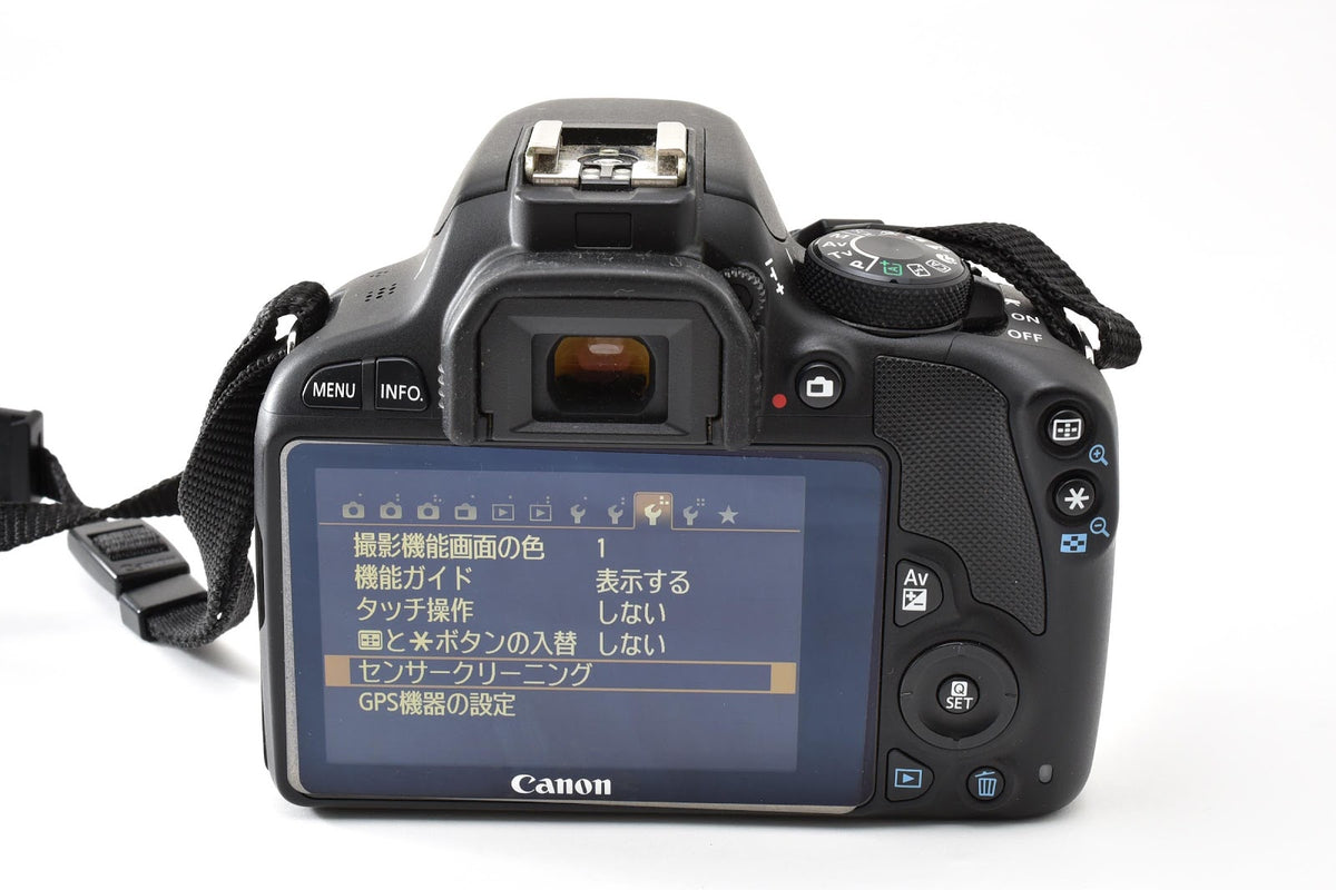 ★美品★ キヤノン CANON ショット数2243回 EOS KISS X7 ダブルズームキット デジタル一眼レフ ★ #9354