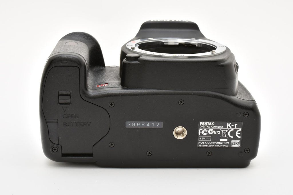★ショット数6605回美品★ ペンタックス PENTAX K-R ボディ ブラック デジタル一眼  バッテリー2個 ★ #8674