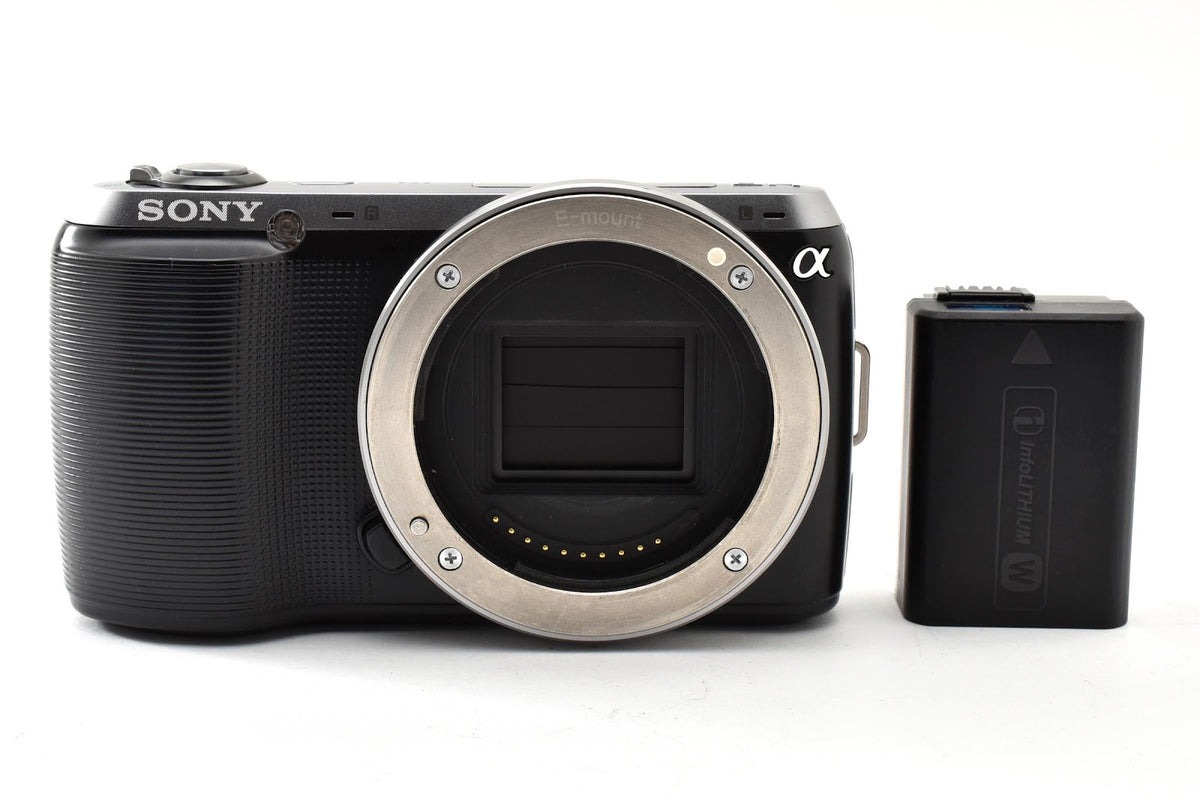 ★良品★ ソニー SONY ショット数7,341回 NEX-C3 ボディ ブラック 1620万画素 ミラーレス一眼 ★ #9318