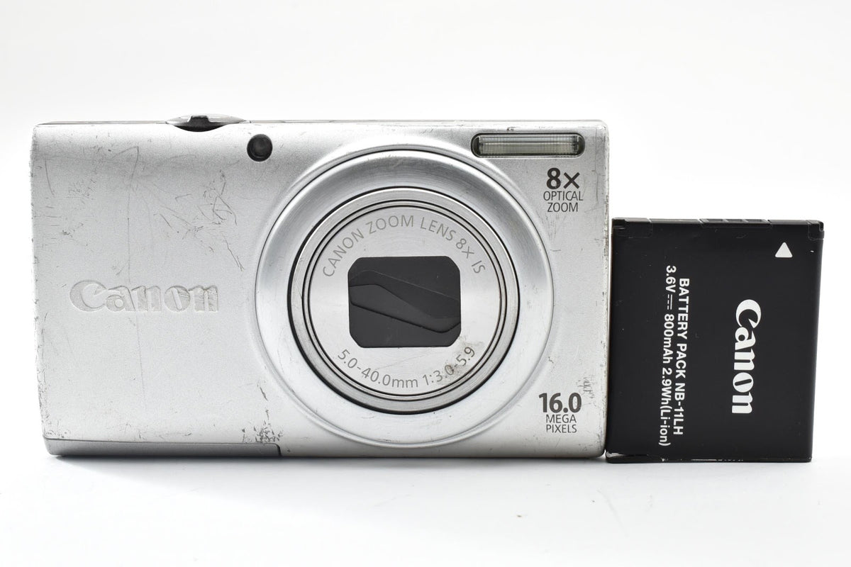 ★ キヤノン CANON POWERSHOT A4000 IS デジタルカメラ 傷あり 動作確認OK ★ #9096
