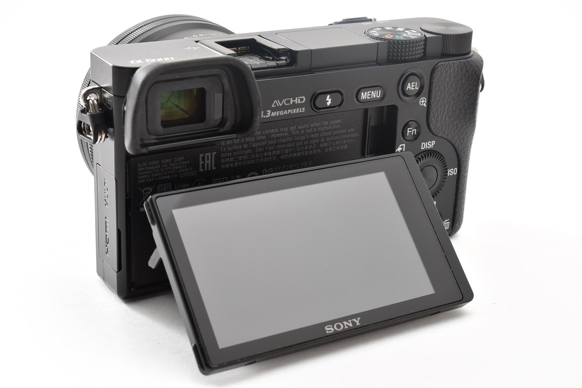 ★極上品★ ソニー SONY ショット数1699回 α6000 パワーズームレンズキット ILCE-6000L ミラーレス一眼 ★ #9215