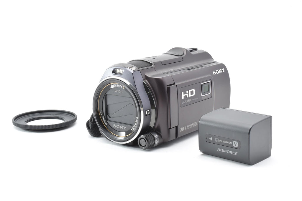 ★美品★ ソニー SONY HDR-PJ630V ボルドーブラウン デジタルビデオカメラ 液晶内薄クモリ有 ★ #9029