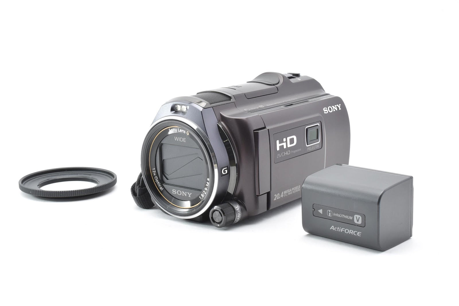 ★美品★ ソニー SONY HDR-PJ630V ボルドーブラウン デジタルビデオカメラ 液晶内薄クモリ有 ★ #9029