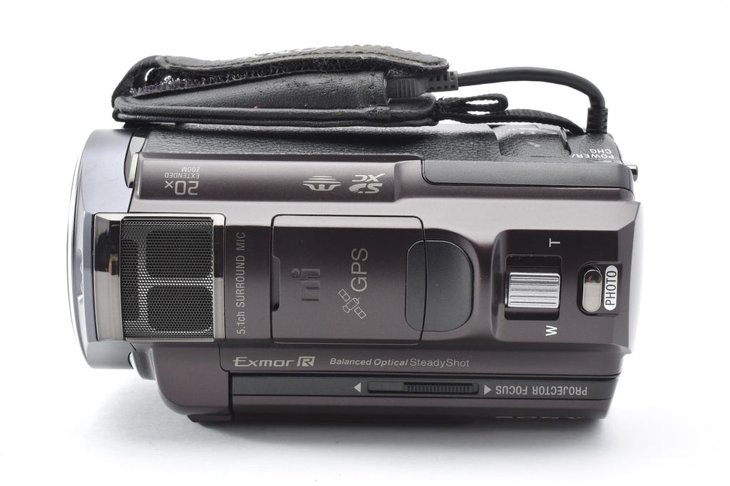 ★美品★ ソニー SONY HDR-PJ630V ボルドーブラウン デジタルビデオカメラ 液晶内薄クモリ有 ★ #9029