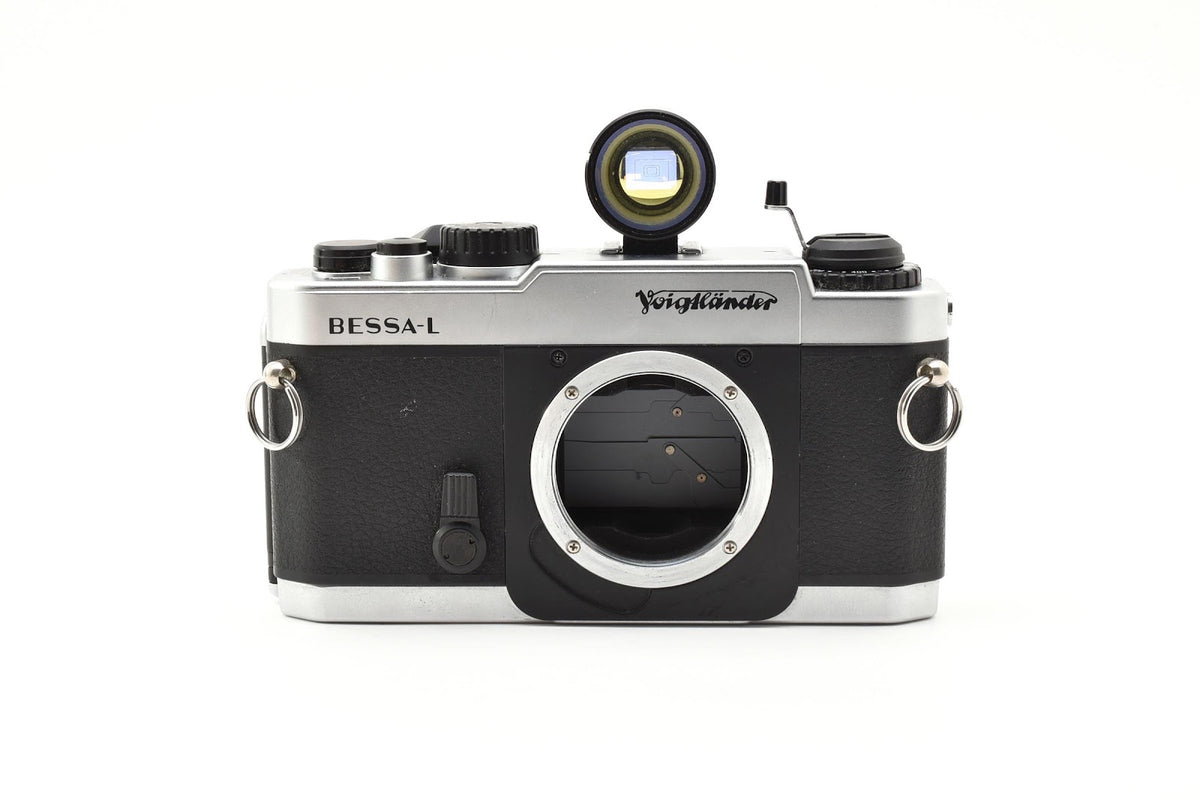 ★良品★ フォクトレンダー Voigtlander BESSA-L シルバー ボディ ファインダー付 ★ #9075