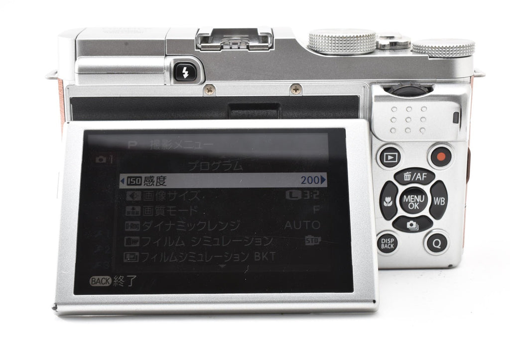 ★ フジフイルム FUJIFILM X-M1 ボディ ブラウン ミラーレス一眼 動作確認済 ★ #9429