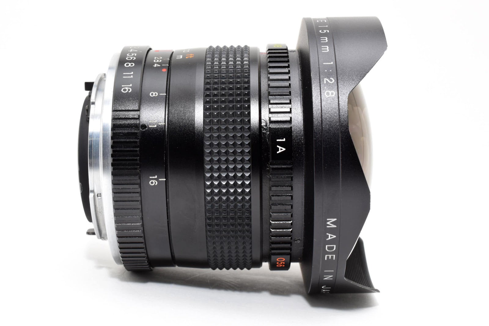 ★希少美品★ ヤシカ YASHICA ML RFISH-EYE 15MM F2.8 広角フィッシュアイレンズ 光学クリア 動作良好 ★ #8707
