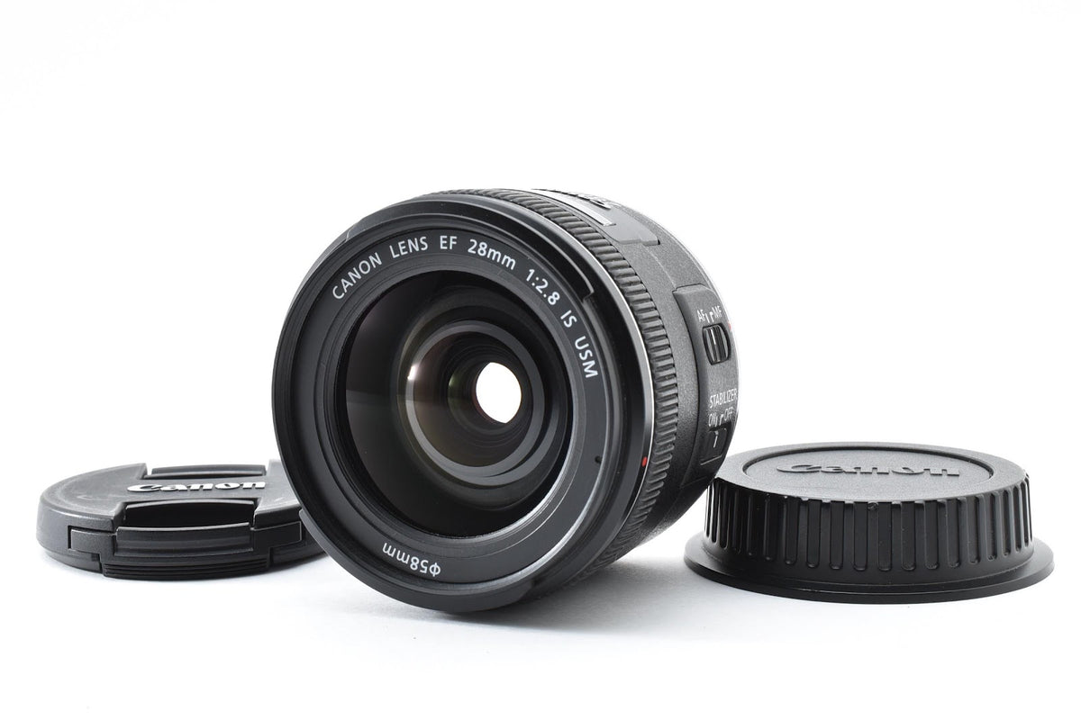 ★良品★ キヤノン CANON EF 28MM F2.8 IS USM 一眼レフ用レンズ ★ #9385