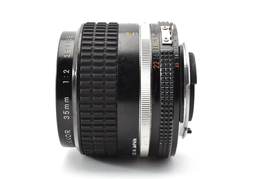 ★良品★ ニコン Nikon AI-S 35MM F2 単焦点レンズ 小スレあり ★ #9041