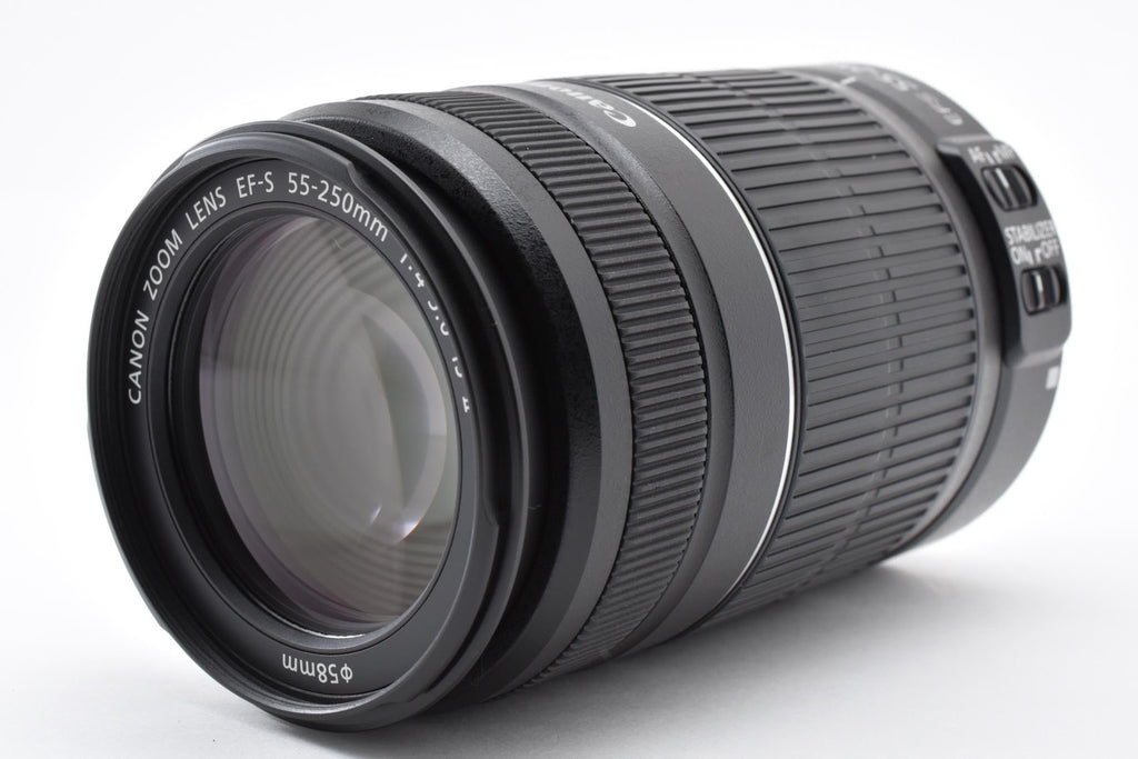 ★良品★ キヤノン CANON EF-S 55-250MM F4-5.6 IS II 望遠ズームレンズ ★ #9292