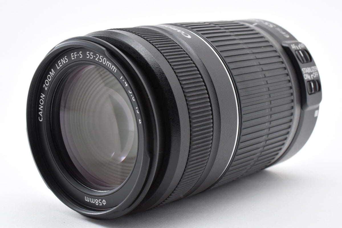 ★良品★ キヤノン CANON EF-S 55-250MM F4-5.6 IS II 望遠ズームレンズ ★ #9292
