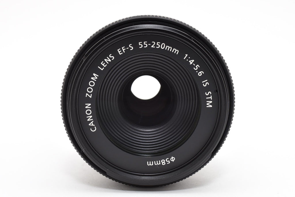 ★美品★ キャノン CANON EF-S 55-250MM F4-5.6 IS STM 手ぶれ補正 望遠ズームレンズ 動作良好 ★ #8762