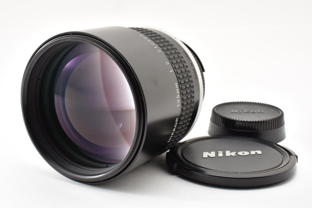 ★極上品★ ニコン Nikon AI-S 135MM F2 カメラレンズ 極上 クリア光学 動作良好 ★ #8821