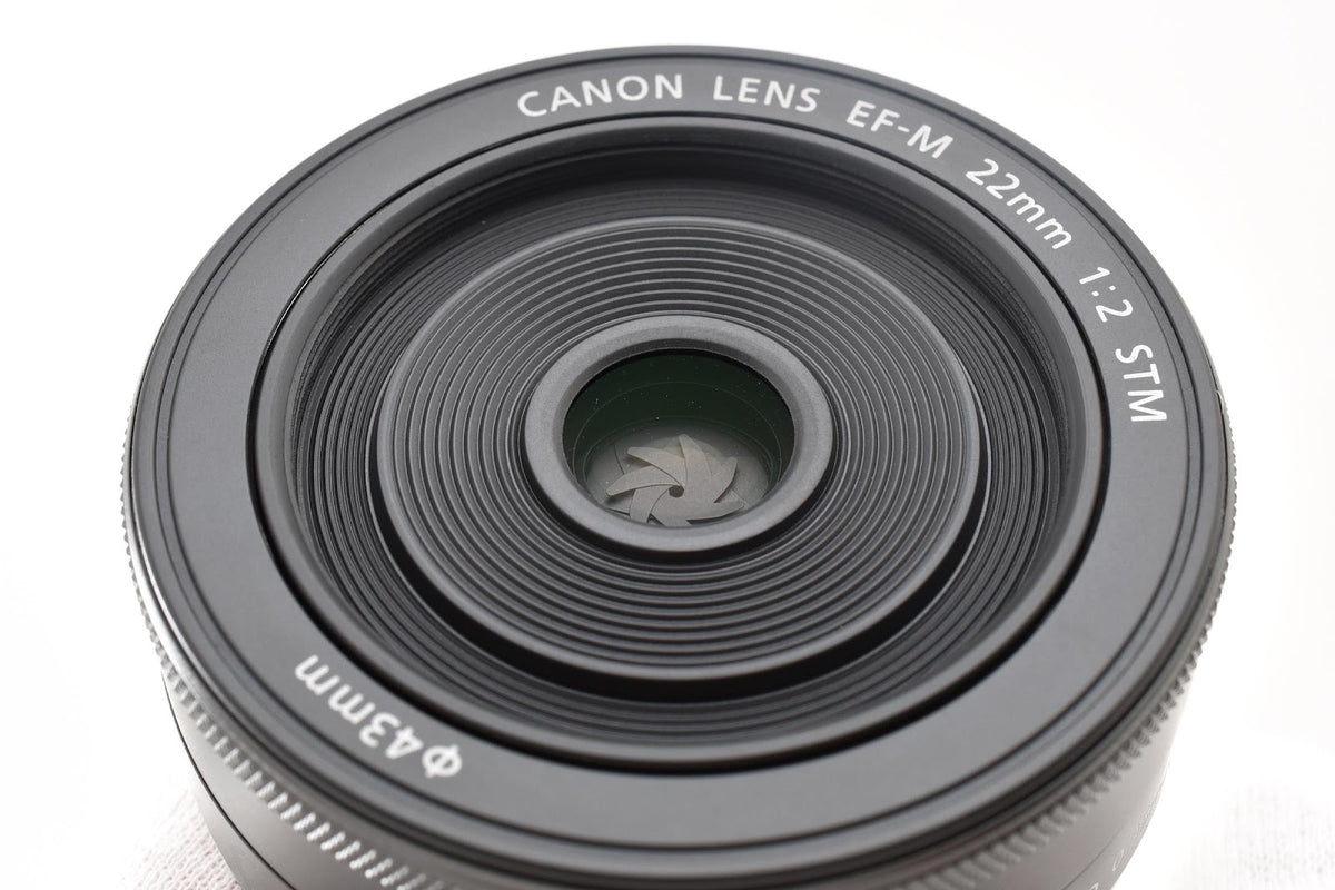 ★美品★ キヤノン CANON EF-M 22MM F2 STM パンケーキレンズ 広角 単焦点 美品 ★ #9234