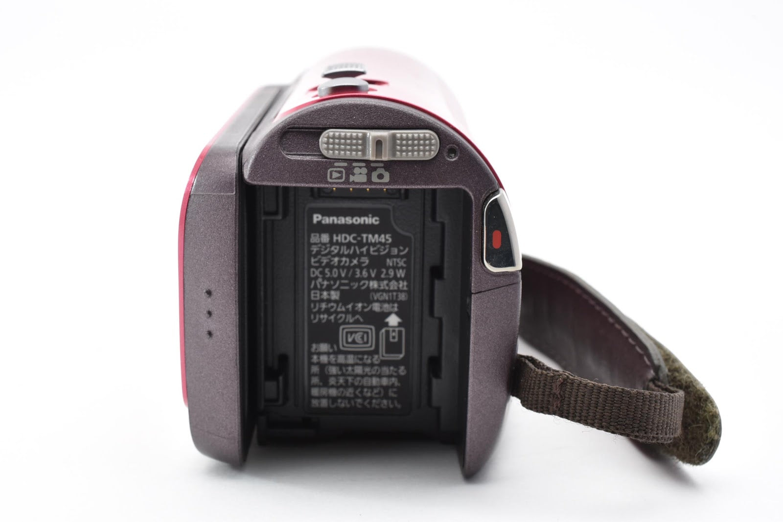 ★美品★ パナソニック Panasonic ビデオカメラ HDC-TM45 バッテリー/充電器付き ★ #8898