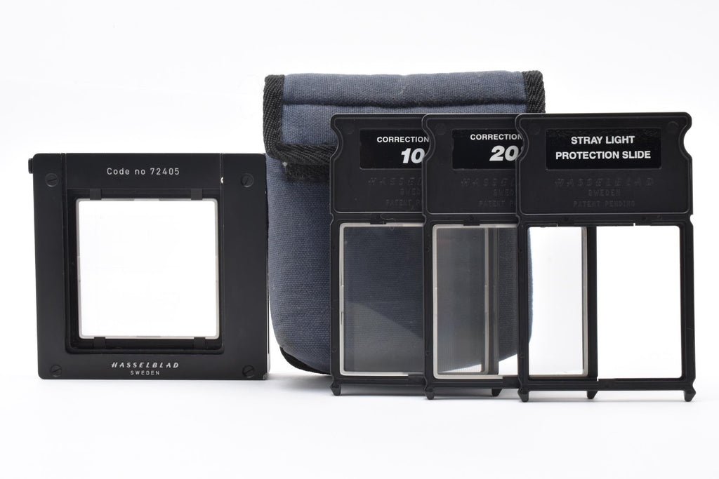 ★良品★ ハッセルブラッド HASSELBLAD 72405 フォーカシングスクリーンアダプター スクリーン付 補正・遮光スライド付 ★ #9436