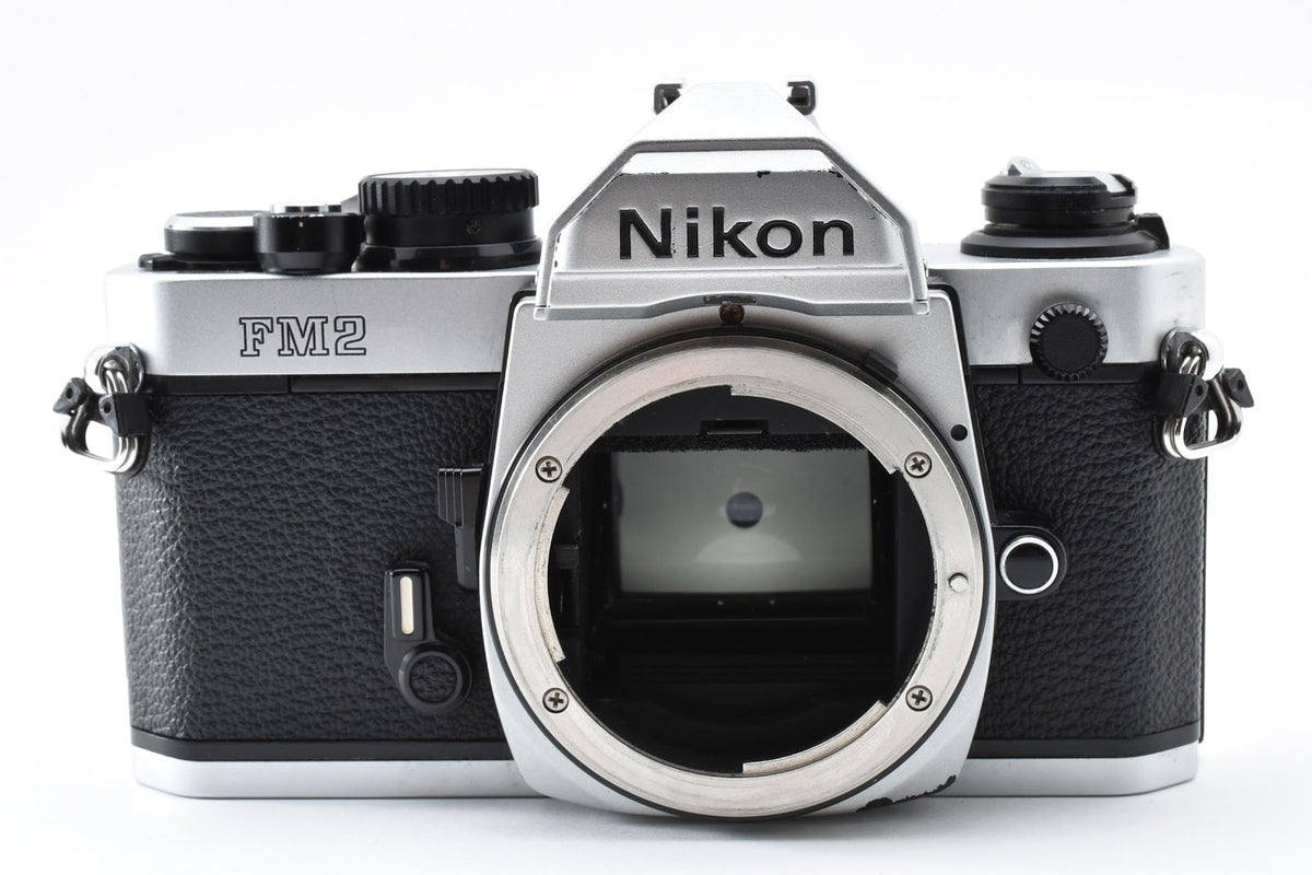 ★良品★ ニコン Nikon NEW FM2 ボディ 後期 CEマーク シルバー873万台 フィルムカメラ ★ #9374