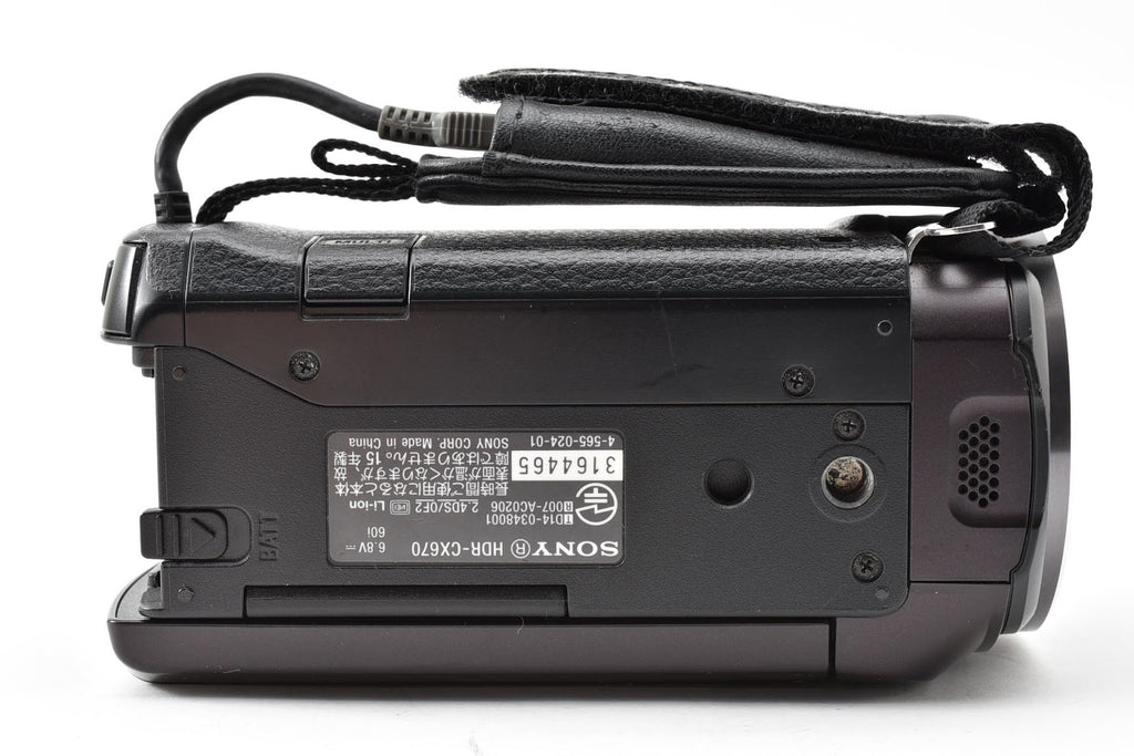 ★良品★ ソニー SONY HDR-CX670 TC (ボルドーブラン) ビデオカメラ ★ #9362