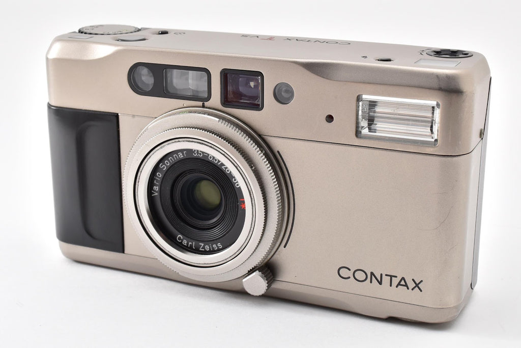 ★良品★ コンタックス CONTAX TVS 高級 コンパクト フィルムカメラ ★ #8936