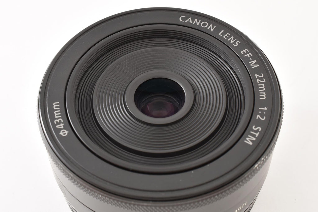 ★美品★ キヤノン CANON EF-M 22MM F2 STM パンケーキレンズ AF 単焦点 ★ #9410