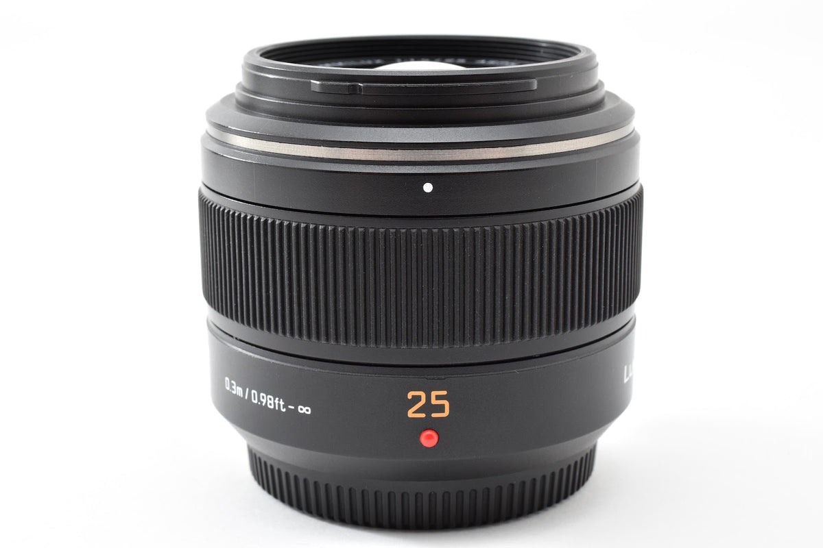 ★極上品★ パナソニック Panasonic LEICA DG SUMMILUX 25MM F1.4 ASPH. H-X025 交換レンズ ★ #9130