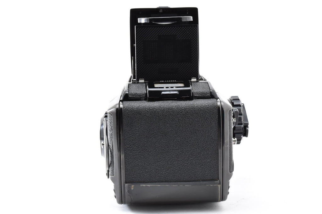 ★良品★ ゼンザブロニカ ZENZABRONICA S2 ブラック 中判フィルムカメラ + NIKKOR-P 75mm F2.8 ★ #8845